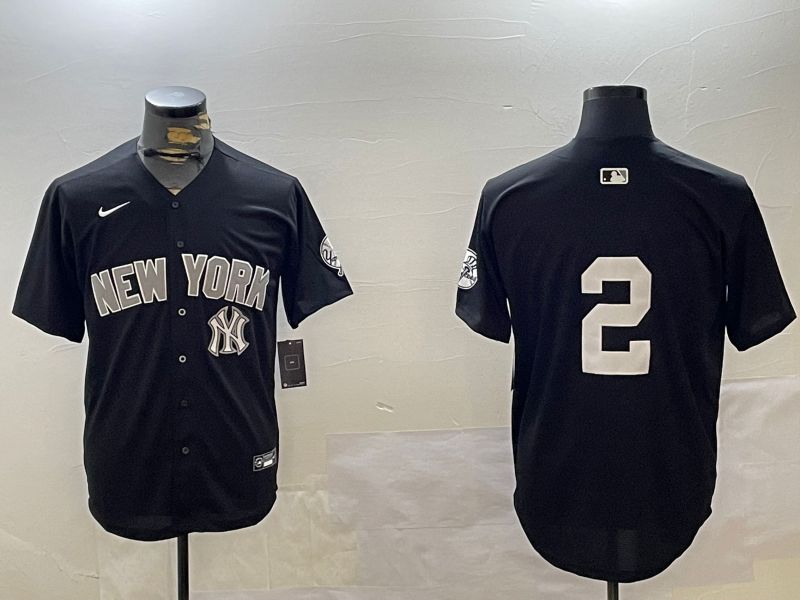 Men New York Yankees 99 Judge Black Game 2024 Nike MLB Jersey style 120233